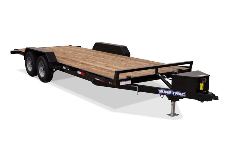 Tilt Bed Car Hauler - LOE Trailer Sales